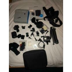 GoPro hero 5 met veel accessories