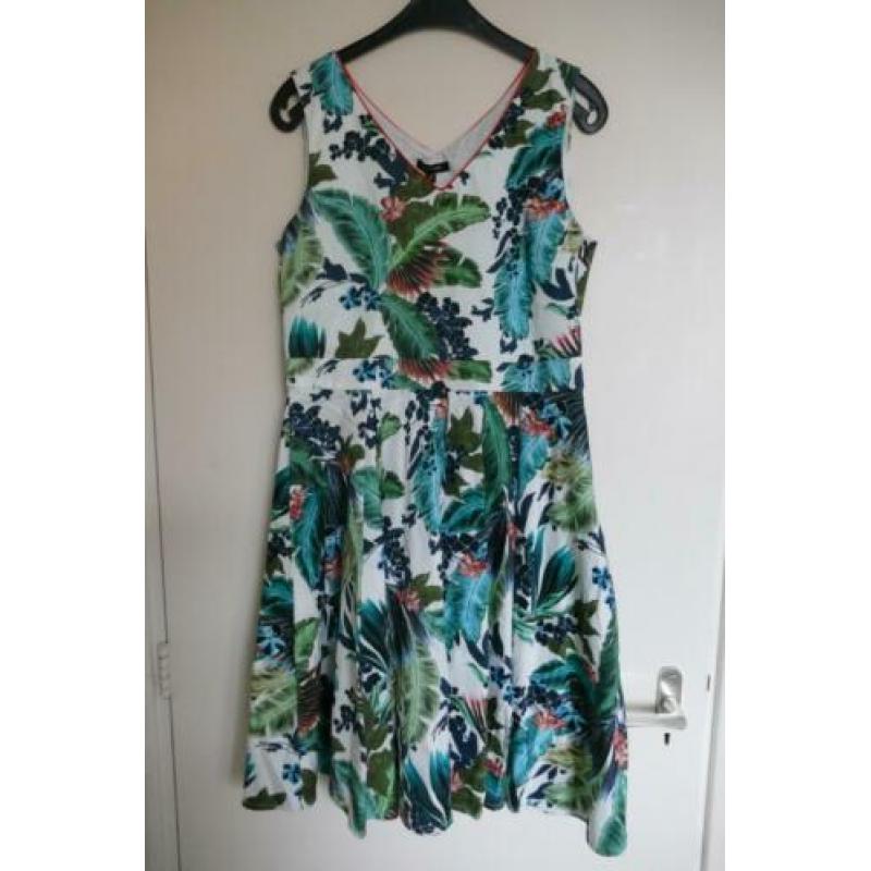 Zomerjurk bloemen, maat M, NIEUW