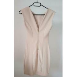 Beige jurk maat S