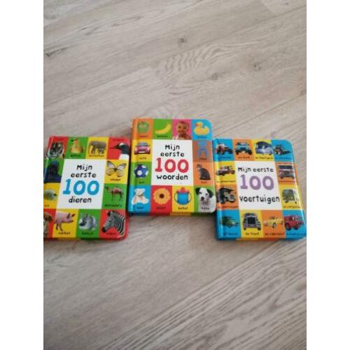 Mijn eerste 100 voertuigen, woorden, dieren.