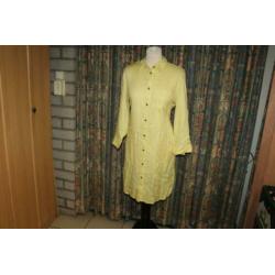 Object vlot lange gele gestreepte blouse mt 36/S KOOPJE