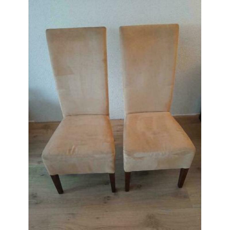 Eethoek met 4 stoelen
