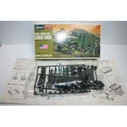 Te koop bouwdoos van leger vrachtwagen van Hasegawa, 1:72