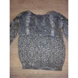 Nieuwe blauwe top van Geisha Maat S