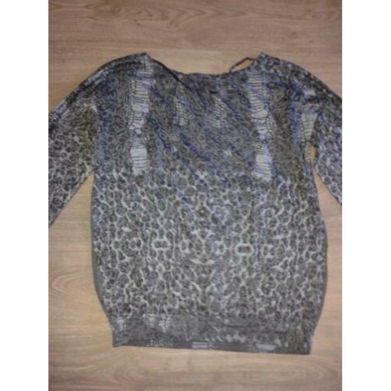 Nieuwe blauwe top van Geisha Maat S