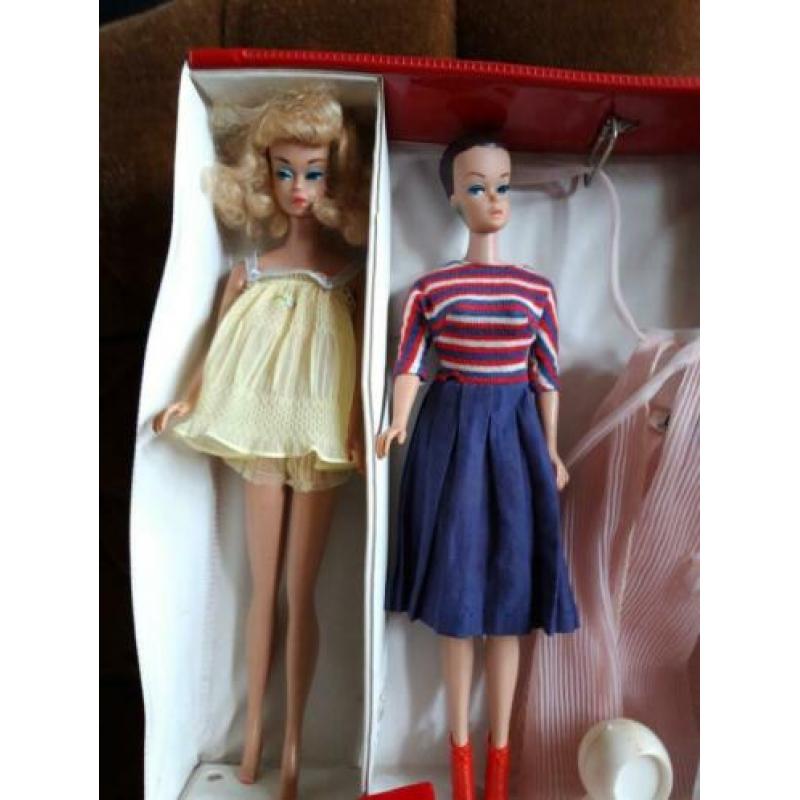 Barbie lot met koffer