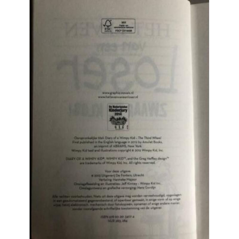 Het leven van een loser zwaar de klos, ISBN 9789026134074