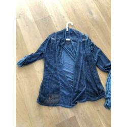 Ibiza boho setje vestje + tuniek nieuw