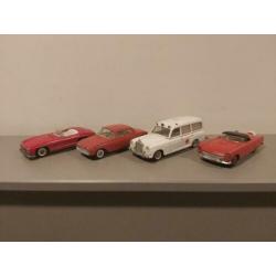 4x tekno 1/43 Mercedes Ford