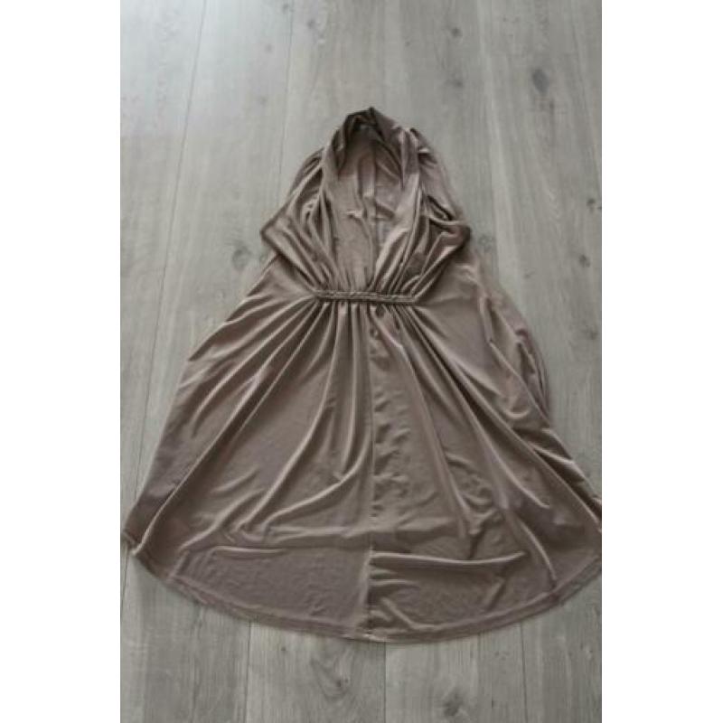 Beige jurk VOYELLES, maat M, NIEUW! (WK2)