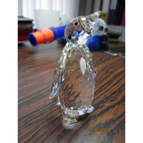 Swarovski pinguin groot incl. doos