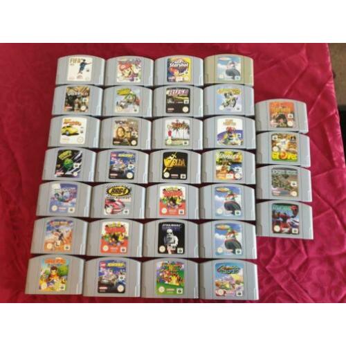 Diverse N64 spellen