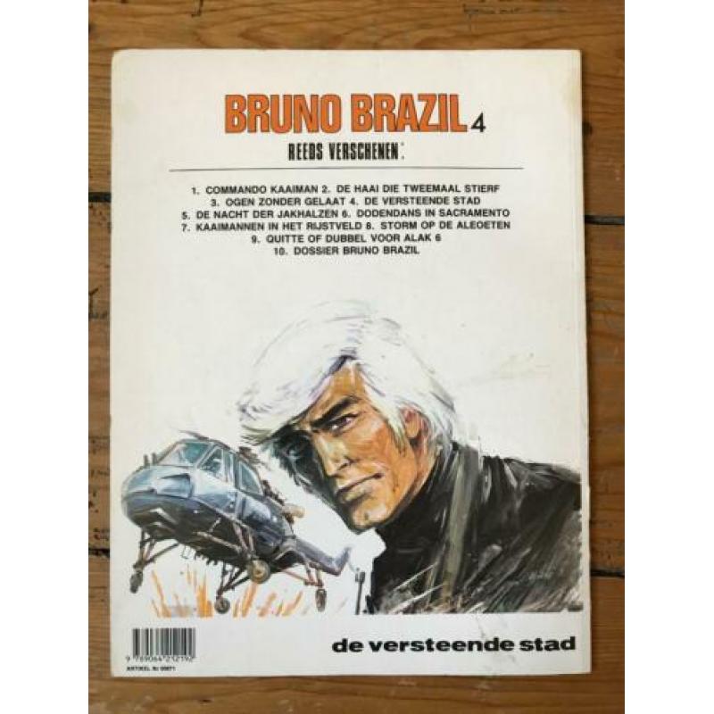 MISDRUK: Bruno Brazil - Nummer 4. De versteende stad.