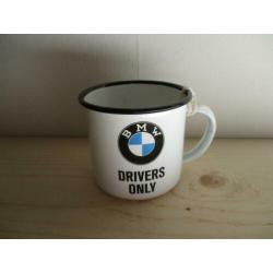 emaille mokken BMW, vespa, VIP, john deere, volkswagen