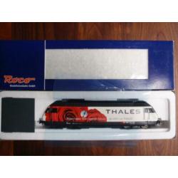 ROCO Re 460 met THALES reclame