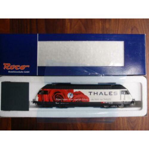 ROCO Re 460 met THALES reclame