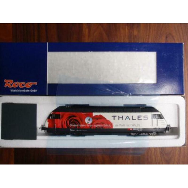 ROCO Re 460 met THALES reclame