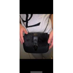Zwarte crossbodybag