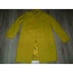 Winter bruin warme dikke dons veren winterjas Zara M 38 40.