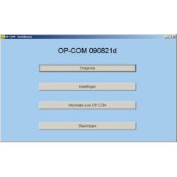 Opel Obd op-com diagnose kabel USB.