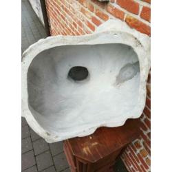 Oude gipsen buste
