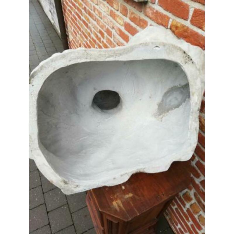 Oude gipsen buste