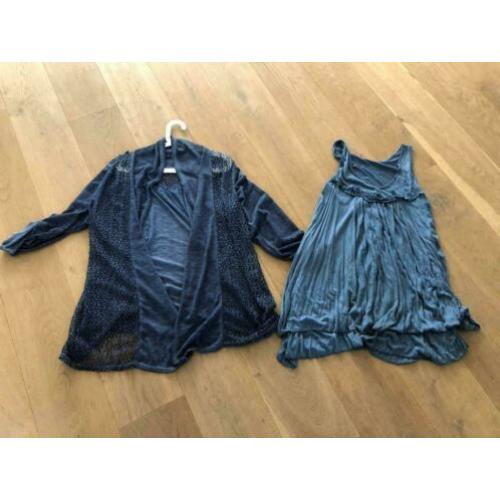 Ibiza boho setje vestje + tuniek nieuw