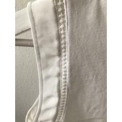 Massimo Dutti - Witte mouwloze top maat s