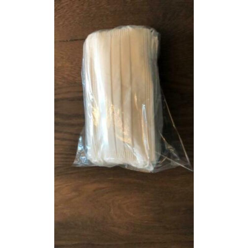 Mondkapjes 3ply wit