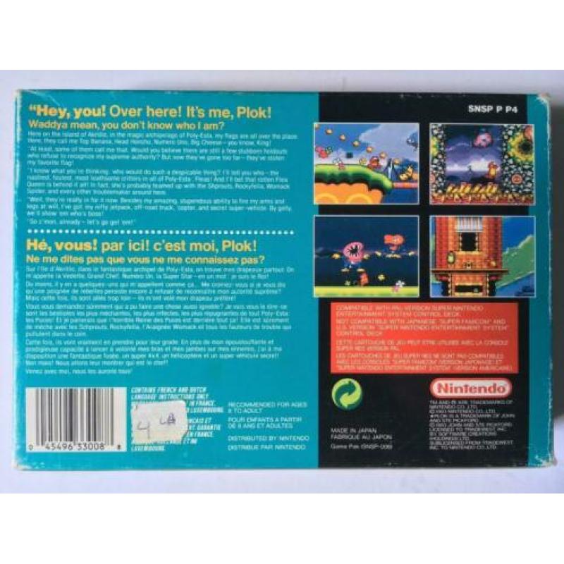 Plok cib snes