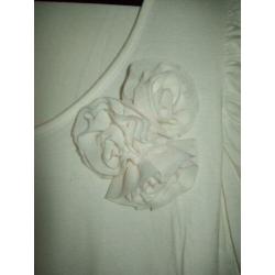 Romantisch charmant shirt met bloemen van Miss Etam maat L