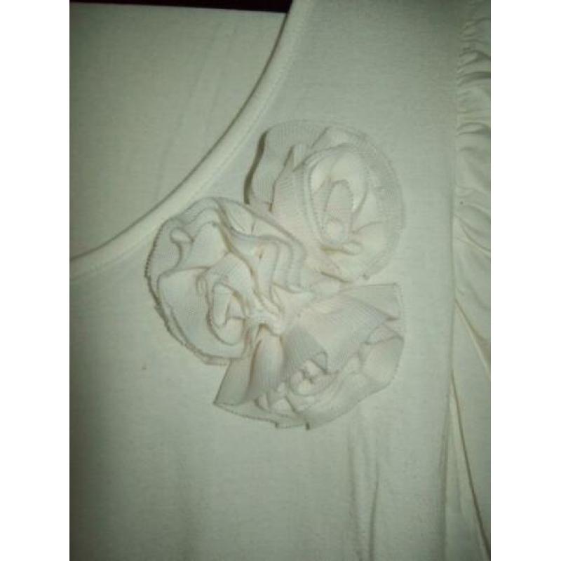 Romantisch charmant shirt met bloemen van Miss Etam maat L