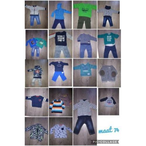 Mooie partij babykleding maat 74