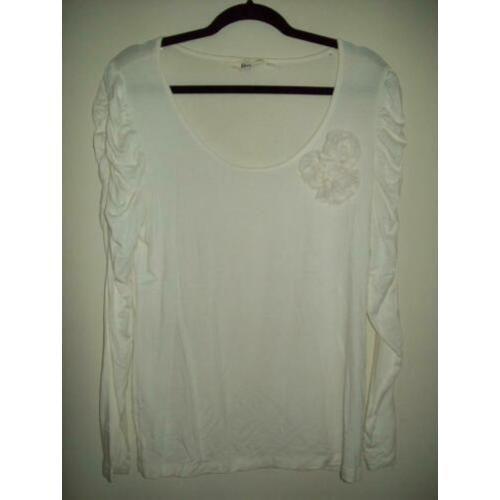 Romantisch charmant shirt met bloemen van Miss Etam maat L