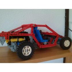 Lego Technic 8865 Test Car compleet, vintage set uit 1988
