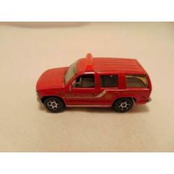 Chevrolet Tahoe 1997 brandweer 1:67 Matchbox