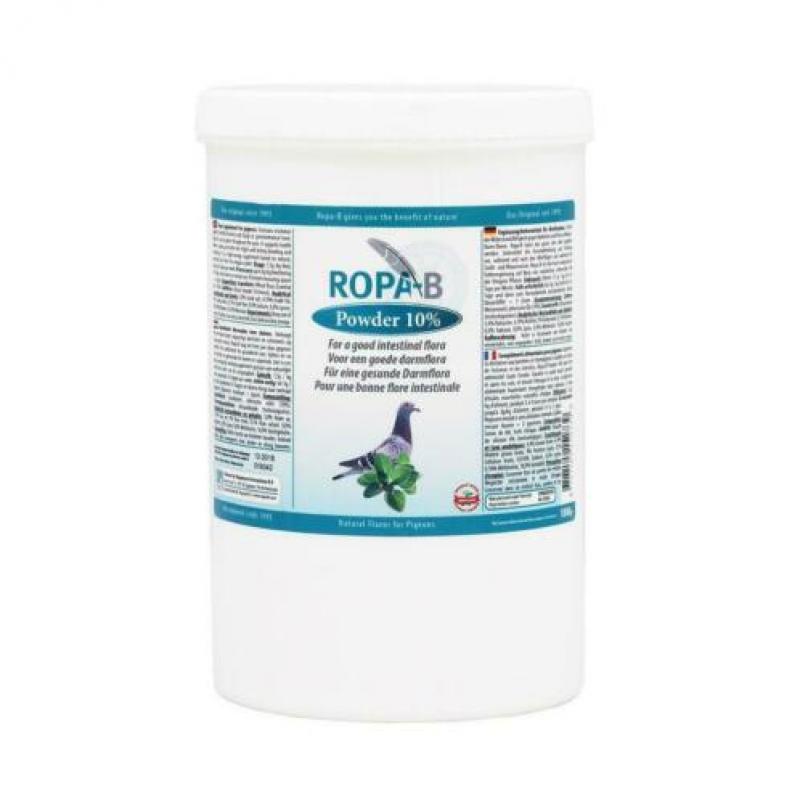 Ropa-B Powder 10% Aanvullend diervoeder voor Duiven oregano
