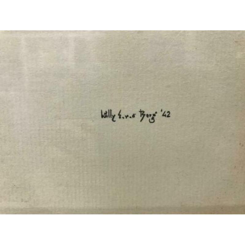 “Wees sterk” wandspreuk. Ingelijst. 1942.