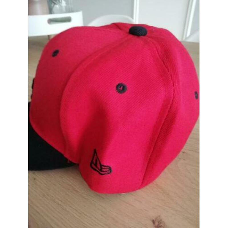 La dodgers pet nieuw zwart rood