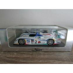 Spark 1:43, Audi R8R Le Mans Series 2005 #2 McNish/Pirro/Bie
