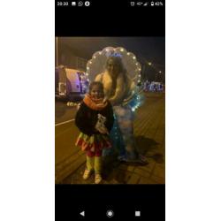 Carnavals groep 6 stuks zeemeerminnen