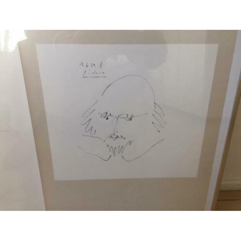 Picasso, twee litho's met lijst