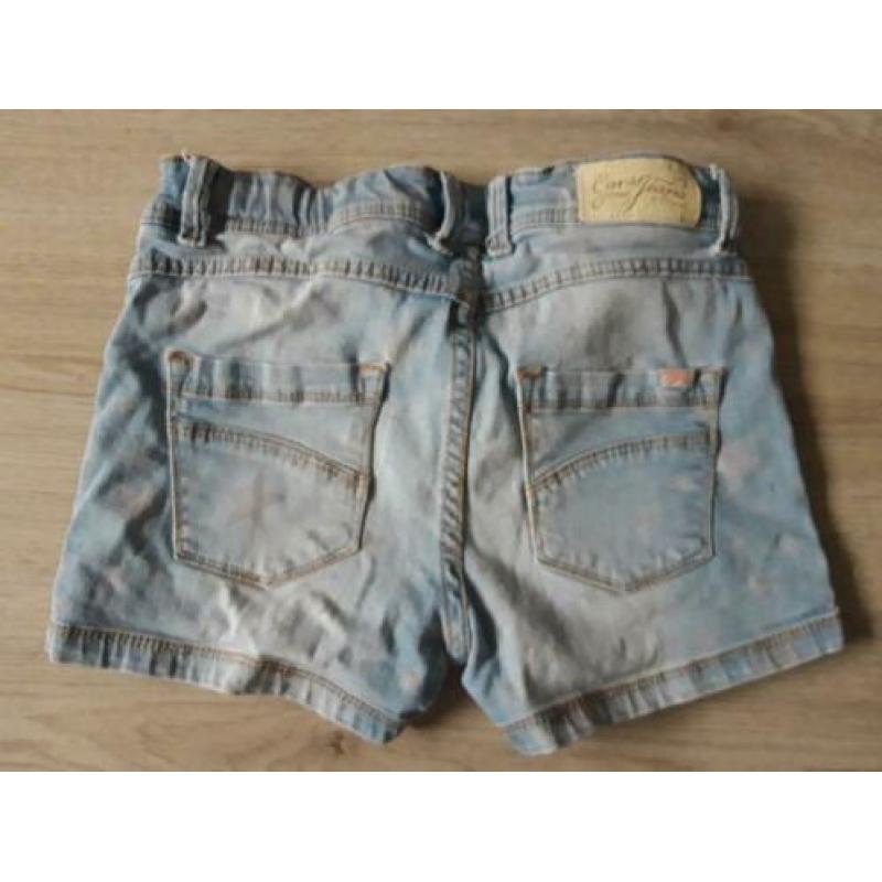 Korte broek/ spijkershort van Cars maat 12 ca 158, izgs