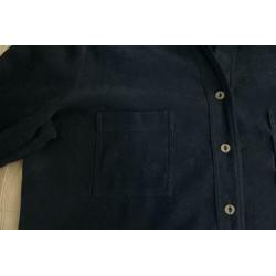 ellery's fashion blouse 44 zwart, fluweel achtig zga nieuw