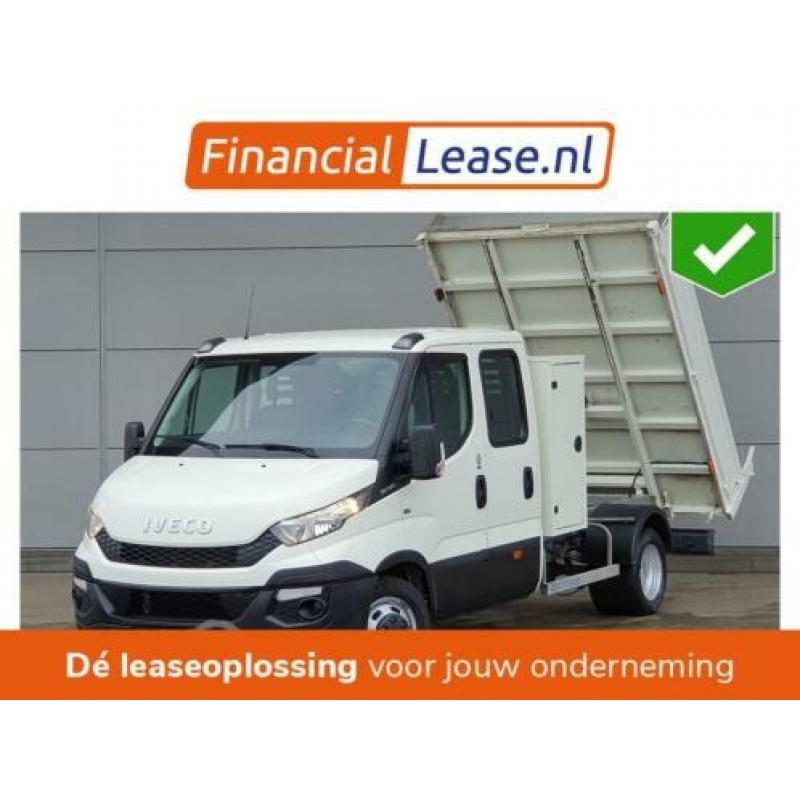 Iveco Daily 35C13 Kipper Doka Airco Cruise Leder 3500kg Trek