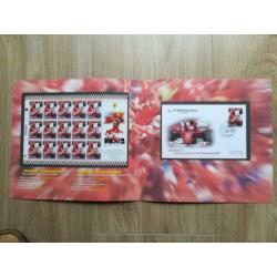 Postzegels Ferrari, San Marino, Michael Schumacher