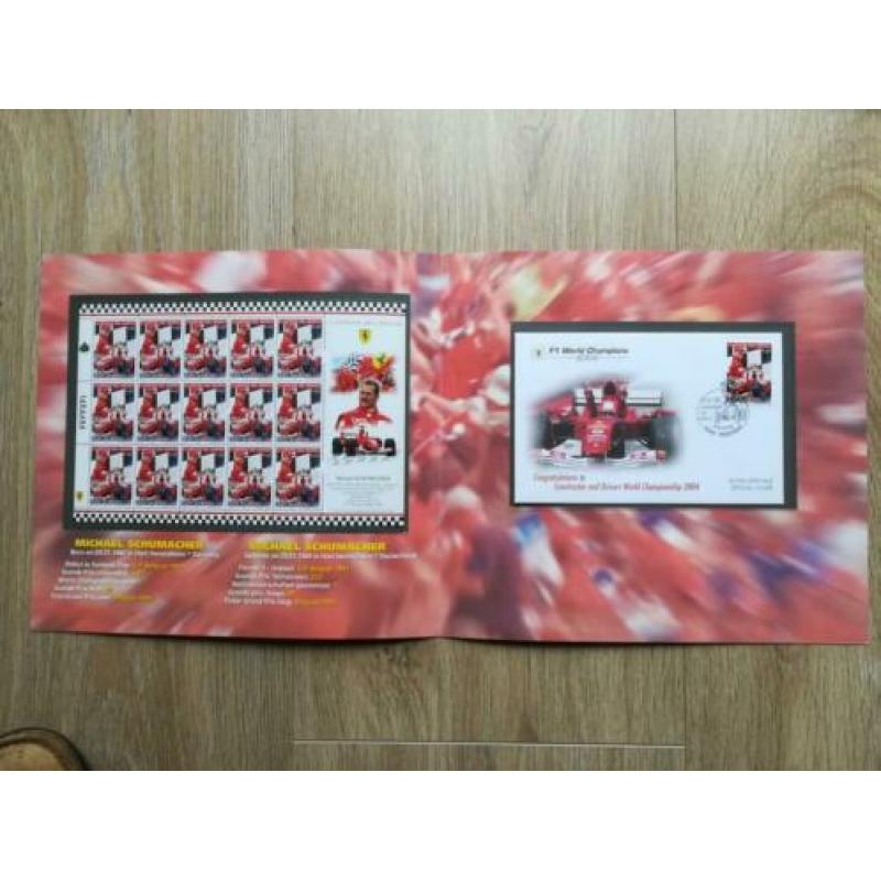 Postzegels Ferrari, San Marino, Michael Schumacher