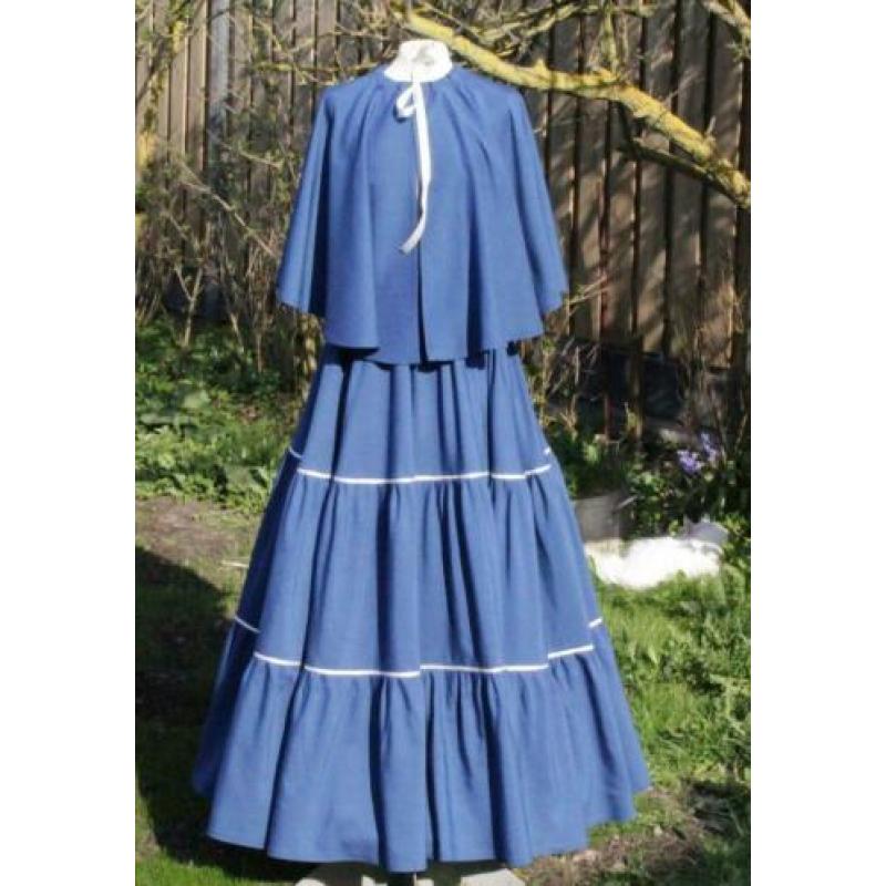 Charles Dickens - rok met bijpassende cape, mt. M, L, XL