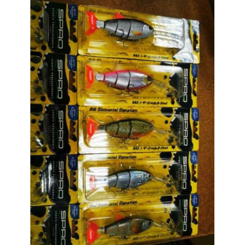 10x spro BBZ 1 crank n swim 4 inch!