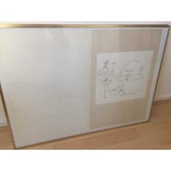 Picasso, twee litho's met lijst